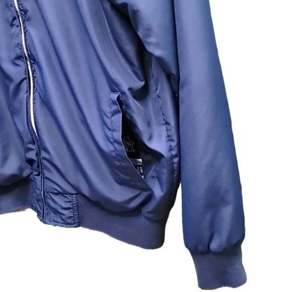 VNTG GIII Y2k Seattle Seahawks NFL Reversible Hooded Full Zip Jacket Navy/Grey S - Picture 10 of 14